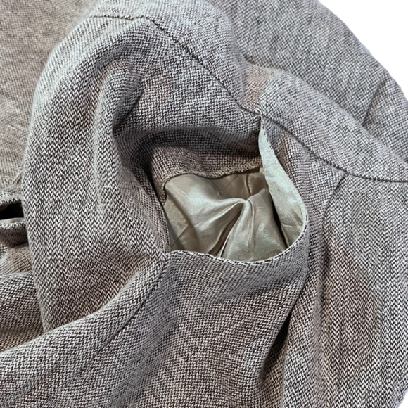 Tabitha Anthropologie Lined Linen Skirt W/ Pockets - - Picture 7 of 11